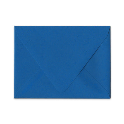 Royal blue Euro flap envelope, beknown
