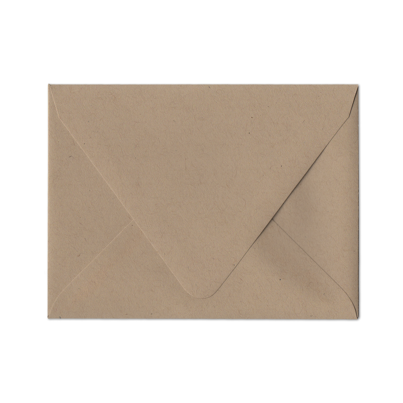 Kraft Euro flap envelope, beknown