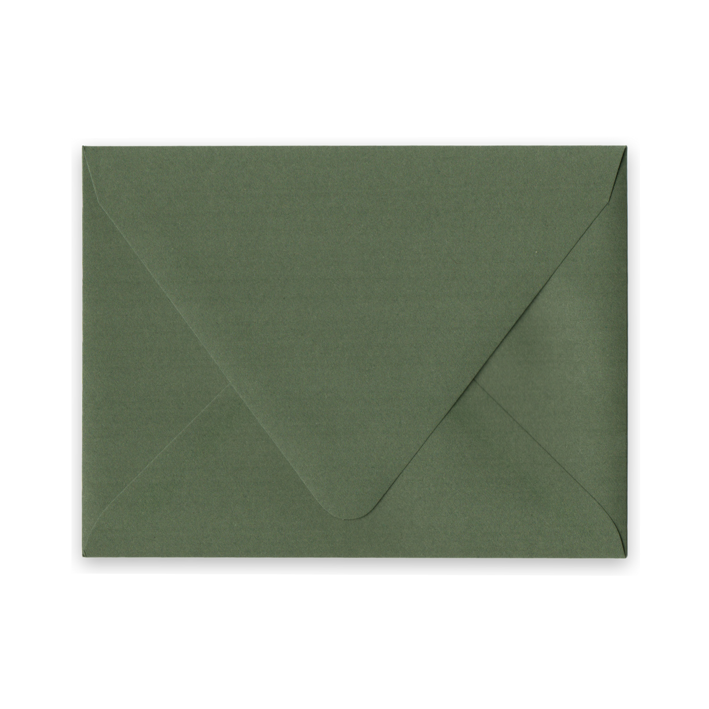 Green Euro flap envelope, beknown